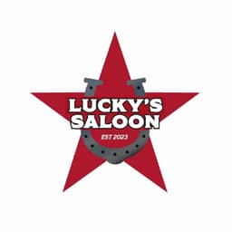 Lucky's Saloon logo